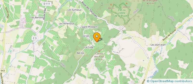 localisation de l'entreprise MADAME LYDIE DUPLAIN à VILLARS