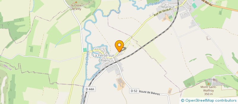 localisation de l'entreprise MADAME LYDIE DZIUBA  LA FERTE-SUR-CHIERS