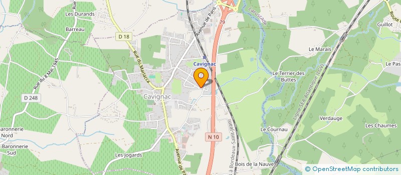 localisation de l'entreprise MADAME LYDIE EMERIT à CAVIGNAC