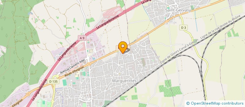 localisation de l'entreprise MADAME LYDIE ESPINOSA  MARGUERITTES