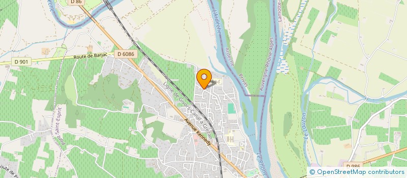 localisation de l'entreprise MADAME LYDIE FASSIO  PONT-SAINT-ESPRIT