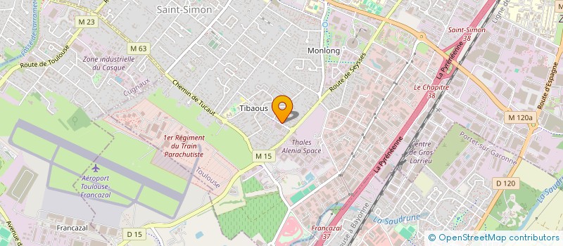 localisation de l'entreprise MADAME LYDIE FAUQUET à TOULOUSE