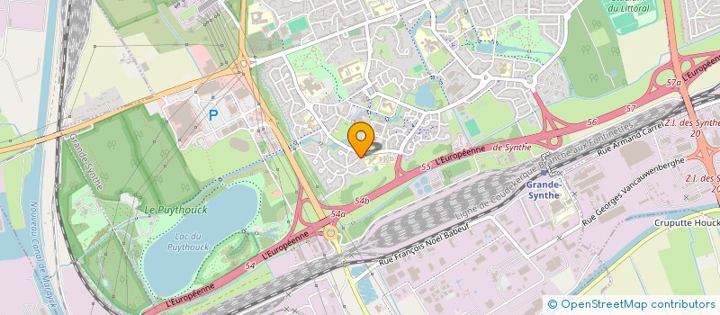 localisation de l'entreprise MADAME LYDIE FLAVIGNY  GRANDE-SYNTHE