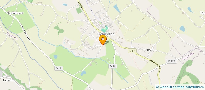 localisation de l'entreprise MADAME LYDIE FOISSAC à ALBI