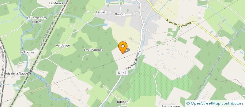 localisation de l'entreprise MADAME LYDIE GALLET  LARUSCADE