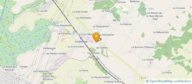 localisation de l'entreprise MADAME LYDIE GANTOIS  CORDEMAIS