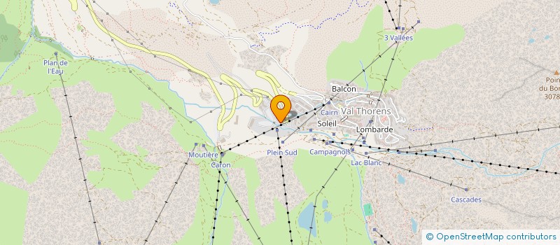 localisation de l'entreprise MADAME LYDIE GASCHEREAU  LES BELLEVILLE