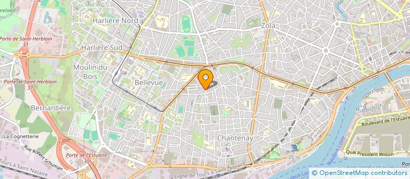 localisation de l'entreprise MADAME LYDIE GASNIER à NANTES