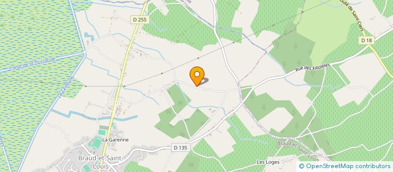 localisation de l'entreprise MADAME LYDIE GERTOU  VAL-DE-LIVENNE