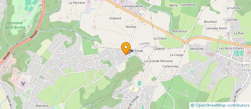 localisation de l'entreprise MADAME LYDIE GOMEZ  BOULIAC