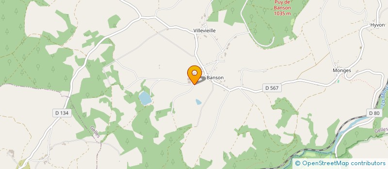 localisation de l'entreprise MADAME LYDIE GONCALVES  GELLES