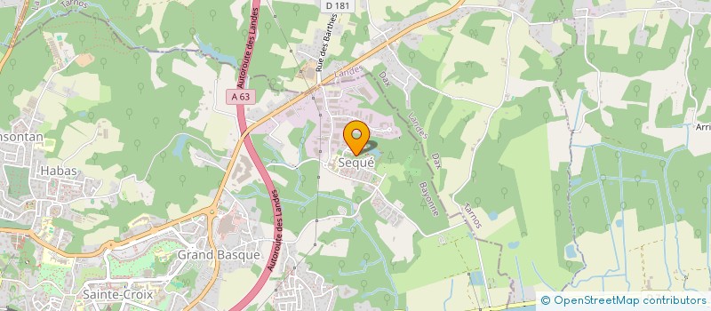 localisation de l'entreprise MADAME LYDIE GRENIER  CAPBRETON