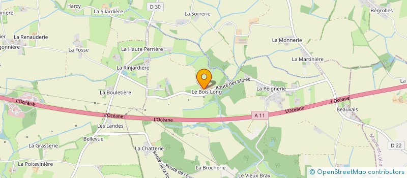 localisation de l'entreprise MADAME LYDIE GROLIER  LOIREAUXENCE