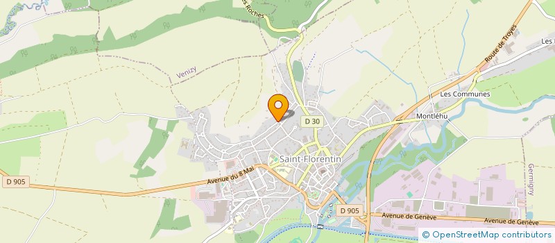 localisation de l'entreprise MADAME LYDIE GRUNY  NEUVY-SAUTOUR