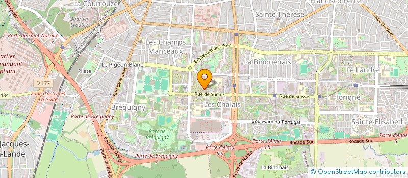 localisation de l'entreprise MADAME LYDIE GUSTAN à CESSON-SEVIGNE