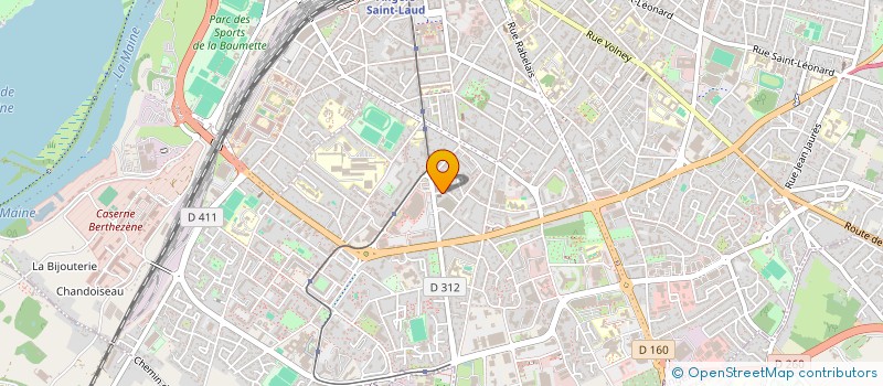 localisation de l'entreprise MADAME LYDIE HEUANG PRASEUTH à ANGERS
