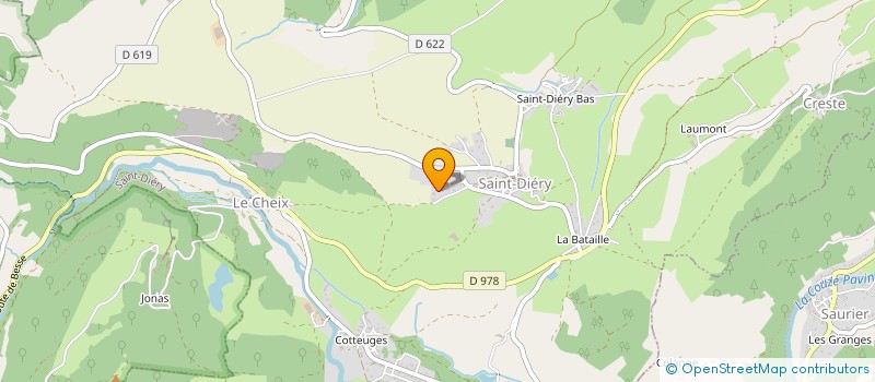 localisation de l'entreprise MADAME LYDIE HEURTAUX  SAINT-DIERY