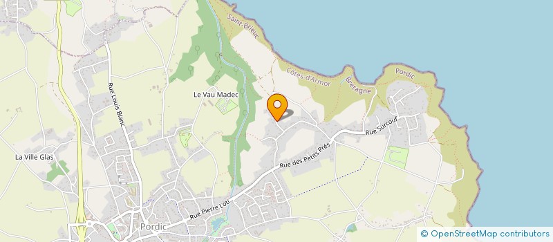 localisation de l'entreprise MADAME LYDIE HUCHET à PORDIC