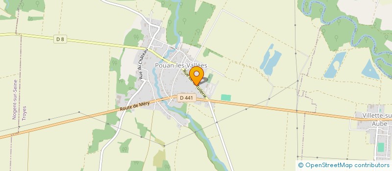 localisation de l'entreprise MADAME LYDIE IANZ  POUAN-LES-VALLEES