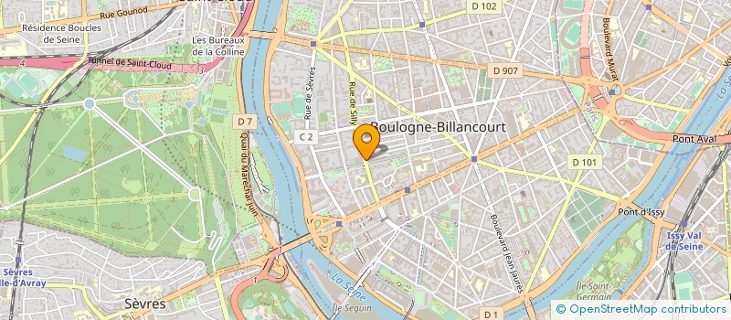 localisation de l'entreprise MADAME LYDIE IDAWSKI à BOULOGNE-BILLANCOURT