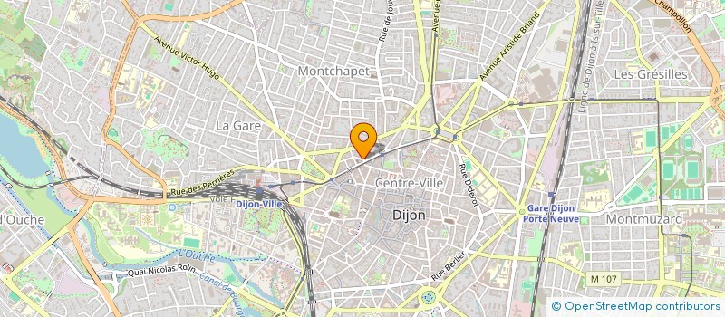 localisation de l'entreprise MADAME LYDIE JEAN DIT PANNEL à DIJON