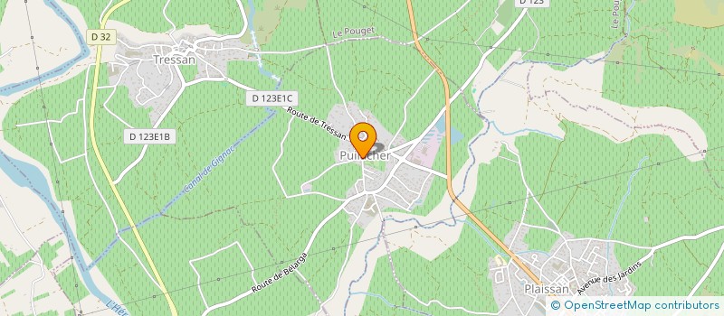 localisation de l'entreprise MADAME LYDIE JOURNET à PUILACHER
