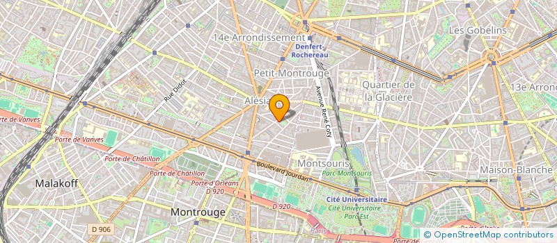 localisation de l'entreprise MADAME LYDIE KHALEEFF à PARIS