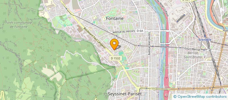 localisation de l'entreprise MADAME LYDIE KOUGENTAKIS  FONTAINE