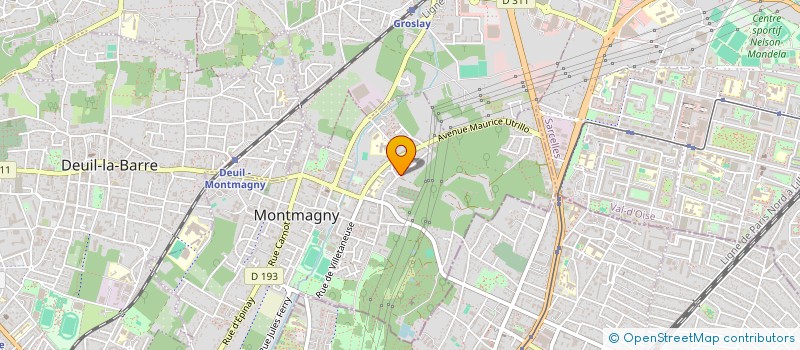 localisation de l'entreprise MADAME LYDIE  KUNDIATIKO PAMBANI  MONTMAGNY