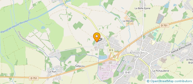 localisation de l'entreprise MADAME LYDIE LABARRE à CHAUMES-EN-RETZ