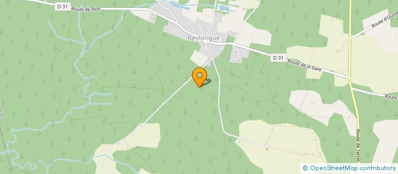 localisation de l'entreprise MADAME LYDIE LABARSOUQUE  BEYLONGUE