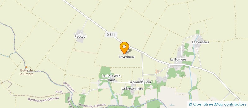 localisation de l'entreprise MADAME LYDIE LALLEMAND à SCEAUX-DU-GATINAIS