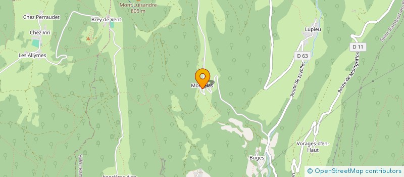 localisation de l'entreprise MADAME LYDIE LAPORTE  SAINT-RAMBERT-EN-BUGEY