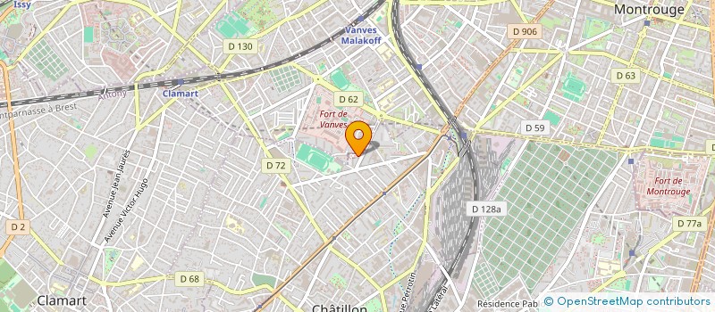 localisation de l'entreprise MADAME LYDIE LAUNAY  CHATILLON