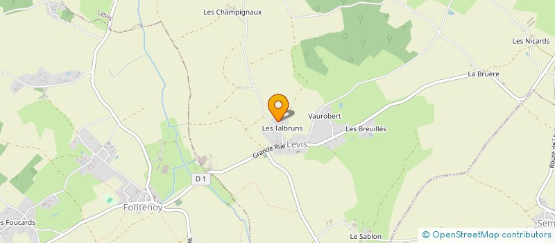 localisation de l'entreprise MADAME LYDIE LAURET à LEVIS
