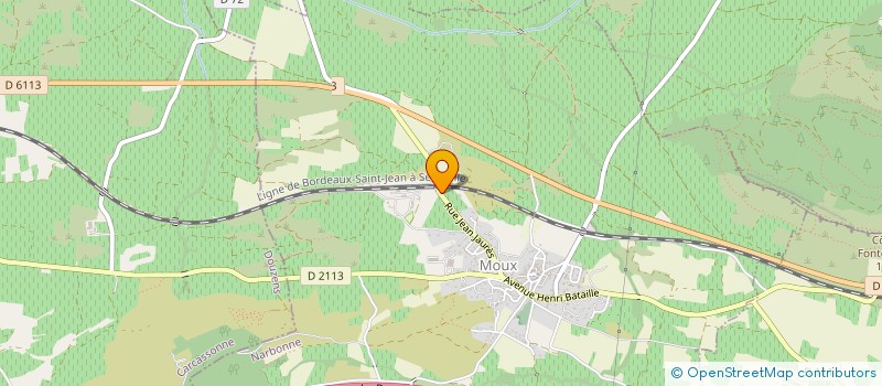 localisation de l'entreprise MADAME LYDIE LAUSSE  PUICHERIC