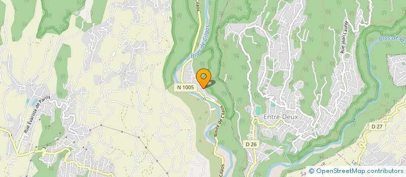 localisation de l'entreprise MADAME LYDIE LE BAIL  SAINT-LOUIS