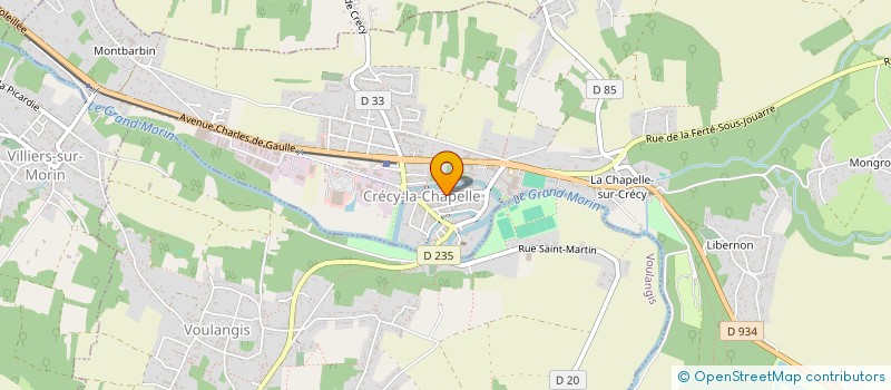 localisation de l'entreprise MADAME LYDIE LE MATHE  CRECY-LA-CHAPELLE