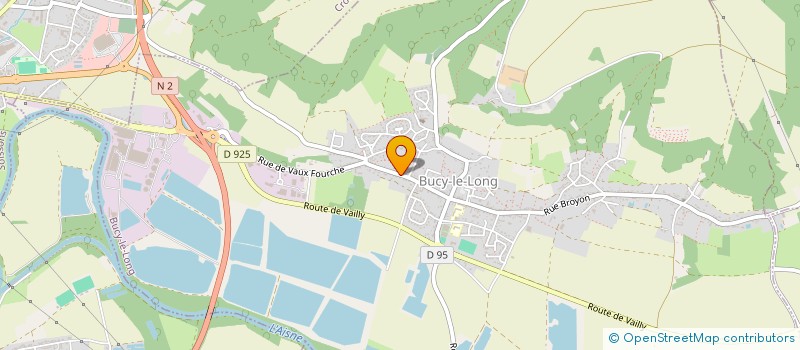 localisation de l'entreprise MADAME LYDIE LE SEIGNEUR à BUCY-LE-LONG