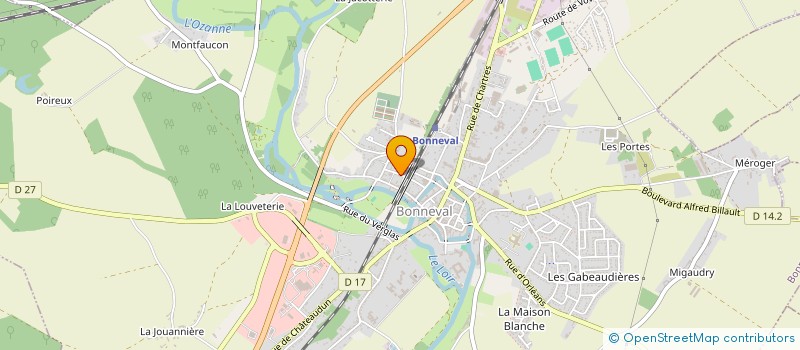 localisation de l'entreprise MADAME LYDIE LECOMTE à MONTBOISSIER