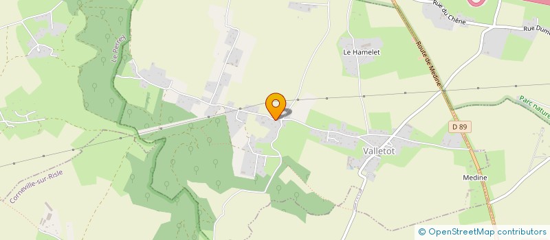 localisation de l'entreprise MADAME LYDIE LECUYER  ETREVILLE