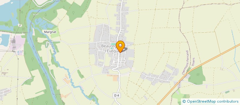 localisation de l'entreprise MADAME LYDIE LECUYER  BEAUREGARD-L'EVEQUE