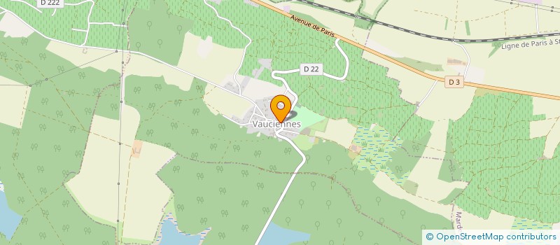 localisation de l'entreprise MADAME LYDIE LEMAIRE  VAUCIENNES