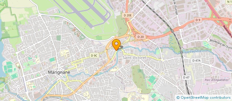 localisation de l'entreprise MADAME LYDIE LEPIDE  SAINT-VICTORET