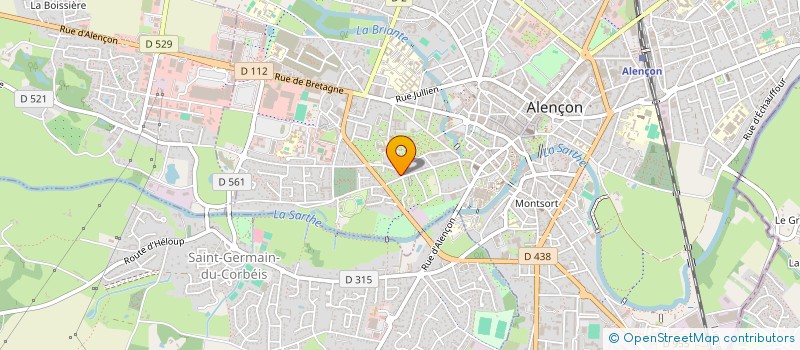 localisation de l'entreprise MADAME LYDIE LEQUESNE  ALENCON