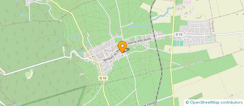 localisation de l'entreprise MADAME LYDIE LEROUX  AVIZE