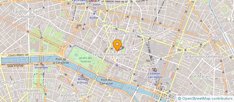 localisation de l'entreprise MADAME LYDIE LESBATS  PARIS