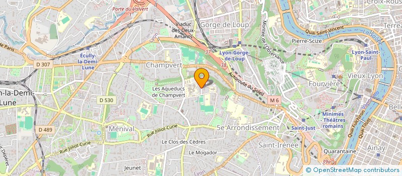localisation de l'entreprise MADAME LYDIE LEVAUDEL à LYON