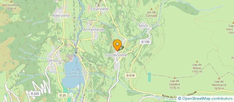 localisation de l'entreprise MADAME LYDIE LIGNAC à ARREAU