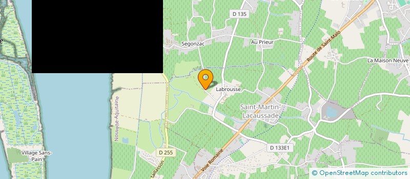 localisation de l'entreprise MADAME LYDIE LOHR  SAINT-MARTIN-LACAUSSADE